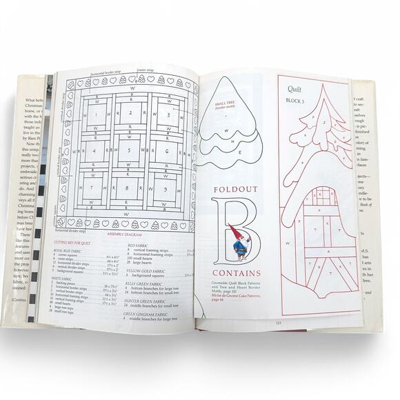 The Gnomes Book of Christmas Crafts by Carol Endler Sterbenz Hardcover Book 1980 - Picture 8 of 8